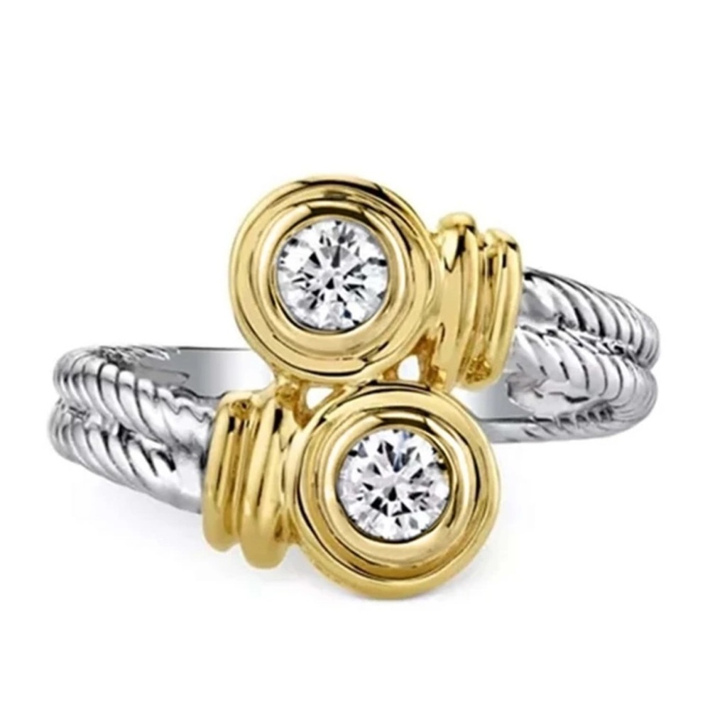 BRIDAL WEDDING ENGAGEMENT RING - Picture 6 of 6